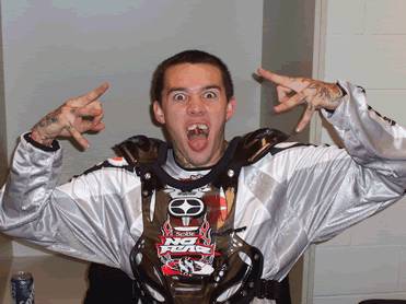Jeremy Stenberg prepares for an event